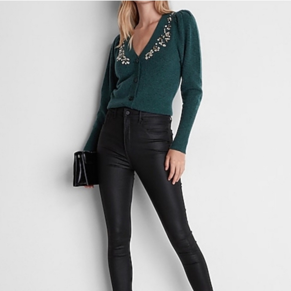 Express Embellished Cardigan - Picture 9 of 9